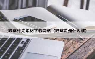 松滋寂寞行走素材下载网站（寂寞走是什么歌）
